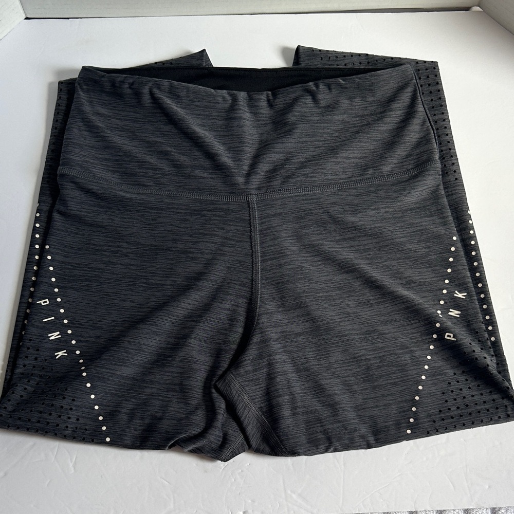 PINK Victoria's‎ Secret Gray Leggings with Studded Detail M Preowned